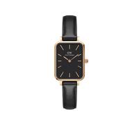 Daniel Wellington DW Montre 20x26mm Quadro Pressed Sheffield Black Rose Gold