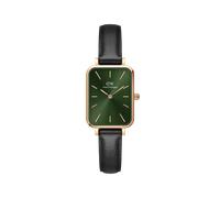 Daniel Wellington DW Montre 20x26mm Quadro Pressed Sheffield Emerald Rose Gold