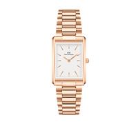 Daniel Wellington DW Montre 22x32 Bound 3-Link Rose Gold