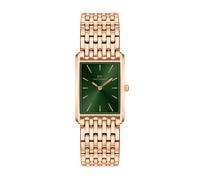 Daniel Wellington DW Montre 22x32 Bound 9-Link Emerald Sunray Rose Gold