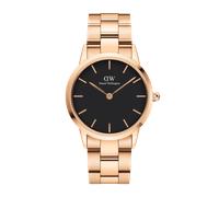 Daniel Wellington DW Montre 28mm Iconic Link Black Rose Gold
