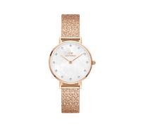 Daniel Wellington DW Montre 28mm Petite Lumine Pressed Piano White MoP Rose Gold
