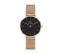 Daniel Wellington DW Montre 28mm Petite Melrose Black Rose Gold