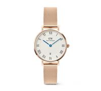 Daniel Wellington DW Montre 28mm Petite Roman Numerals Date Rose Gold