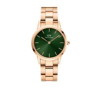 Daniel Wellington DW Montre 32mm Iconic Link Emerald Green Rose Gold