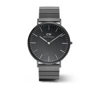 Daniel Wellington DW Montre 40mm Classic Piano Link Onyx Unitone Black