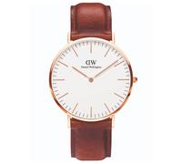 Daniel Wellington DW00100006 - Homme - 40 mm - Analogique - Quartz - Verre minéral
