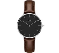 Daniel Wellington DW Montre 32mm Petite Bristol Black Silver