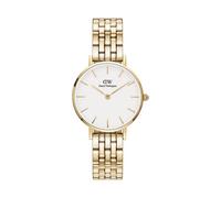 Daniel Wellington DW Montre 28mm Petite 5-Link Evergold Gold