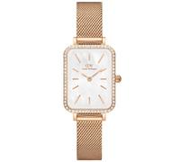 Daniel Wellington DW00100674 Montre Femme Quadro Lumine Bezel Melrose 26mm 3ATM