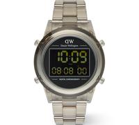 Daniel Wellington DW Montre 42mm Retro Digital Light Grey