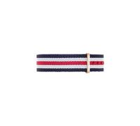 Daniel Wellington DW00200030 Ladies Canterbury Rose White Blue and Red NATO Spare Strap