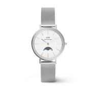 Daniel Wellington - Élégante Montre de Dames Lune Argentée - Femme - Accessoires - Gris - Taille: ONE Size