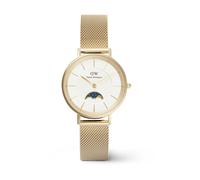 Daniel Wellington - Élégante Montre de Dames Lune Dorée - Femme - Accessoires - Jaune - Taille: ONE Size