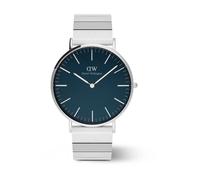 Daniel Wellington - Élégante Montre Piano Link Argent - Femme - Accessoires - Gris - Taille: ONE Size