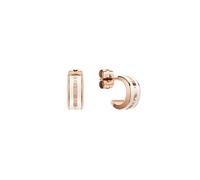 Daniel Wellington Emalie Boucles D'oreilles One size Enamel And Stainless Steel (316L) With Rose Gold Plating Rose Gold