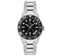 Daniel Wellington Iconic GMT DW00100919 - Homme - 40 mm - Analogique - Quartz - Verre minéral