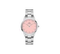 Daniel Wellington Montre Iconic 36 mm Acier inoxydable 316L Argenté Femme