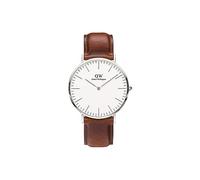 Daniel Wellington Classic 40 DW00100021 - Homme - 40 mm - Analogique - Quartz - Verre minéral