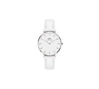 Daniel Wellington Petite Bondi, Montre Blanc/Argent, 32 mm, Cuir, pour Femmes