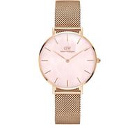 Daniel Wellington - Petite Melrose Pearl 32mm - Femme - Accessoires - Jaune - Taille: ONE Size