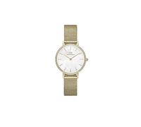 Daniel Wellington Montre Petite DW00100662 Lumine Lunette Evergold 28 mm acier 316L double plaqué or