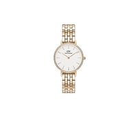 Daniel Wellington DW00100666 Montre Femme Petite Lumine Bezel 5-Link Melrose ...