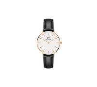 Daniel Wellington Petite montre en cuir or rose