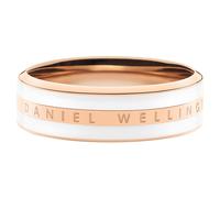 Daniel Wellington prsten Classic Satin White Rose gold 54mm DW00400042