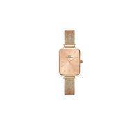 Montre pour femme Daniel Wellington Quadro cadran or rose bracelet en acier D...