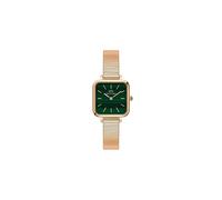 Montre Unisexe Daniel Wellington Quadro Studio 22 X 22 Rose Gold Green Dial DW00100520 vert / or rose