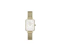 Daniel Wellington DW Montre Quadro Lumine Bezel Evergold MOP 20x26mm Gold