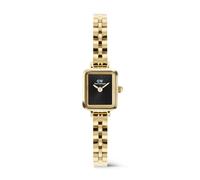 Daniel Wellington Montre Quadro 15,4 x 18,2 mm Acier inoxydable 316L Plaqué or