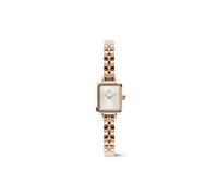 Daniel Wellington Quadro Montres 15,4 x 18,2 316 L acier inoxydable avec PVC plaqué or rose or