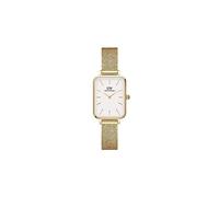Daniel Wellington Montre Quadro Evergold DW00100556 Femme 20 mm Analogique Quartz Verre minéral