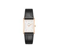 Daniel Wellington Reliure Crocodile Noir Or Rose