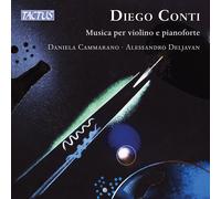 Diego Conti – Musique pour violon et piano (Cammarano, Deljavan) – CD – Tactus