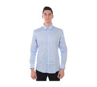 Daniele Alessandrini - Basic Chemise - Homme - Chemises - Bleu - Taille: L