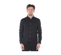 Daniele Alessandrini - Chemise Basique Col V - Homme - Chemises - Bleu - Taille: M