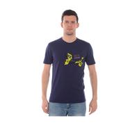 Daniele Alessandrini - Croix Sol T-Shirt SweaT-shirt - Homme - Tops - Bleu - Taille: 2XL