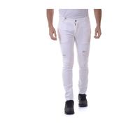 Daniele Alessandrini - Jeans Slim Fit - Homme - Jeans - Blanc - Taille: W28