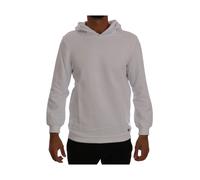 Daniele Alessandrini - Luxueux Sweat à Capuche Blanc Coton - Homme - Sweatshirts et sweats à capuche - Blanc - Taille: L