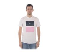 Daniele Alessandrini - Maglia Campi da Tennis St. - Homme - Tops - Blanc - Taille: S