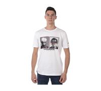 Daniele Alessandrini - Maglia Pop Art Manifesto St. - Homme - Tops - Blanc - Taille: XL