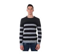 Daniele Alessandrini - Meridian Pull-over Sweater - Homme - Pulls - Gris - Taille: S