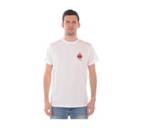 Daniele Alessandrini - Rose Bouche T-Shirt SweaT-shirt - Homme - Tops - Blanc - Taille: 2XL