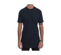 Daniele Alessandrini - T-shirt ras du cou en coton - Homme - Tops - Bleu - Taille: S