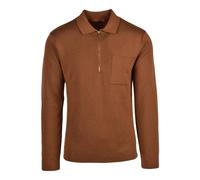 Daniele Fiesoli - Polo en maille - Homme - Pulls - Brun - Taille: S