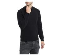 Daniele Fiesoli - Pull à col rond - Homme - Pulls - Noir - Taille: 2XL