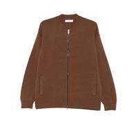 Daniele Fiesoli - Veste Bomber Tricotée - Homme - Vestes - Brun - Taille: L